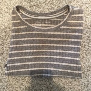 American Eagle Ribbed Long Sleeve